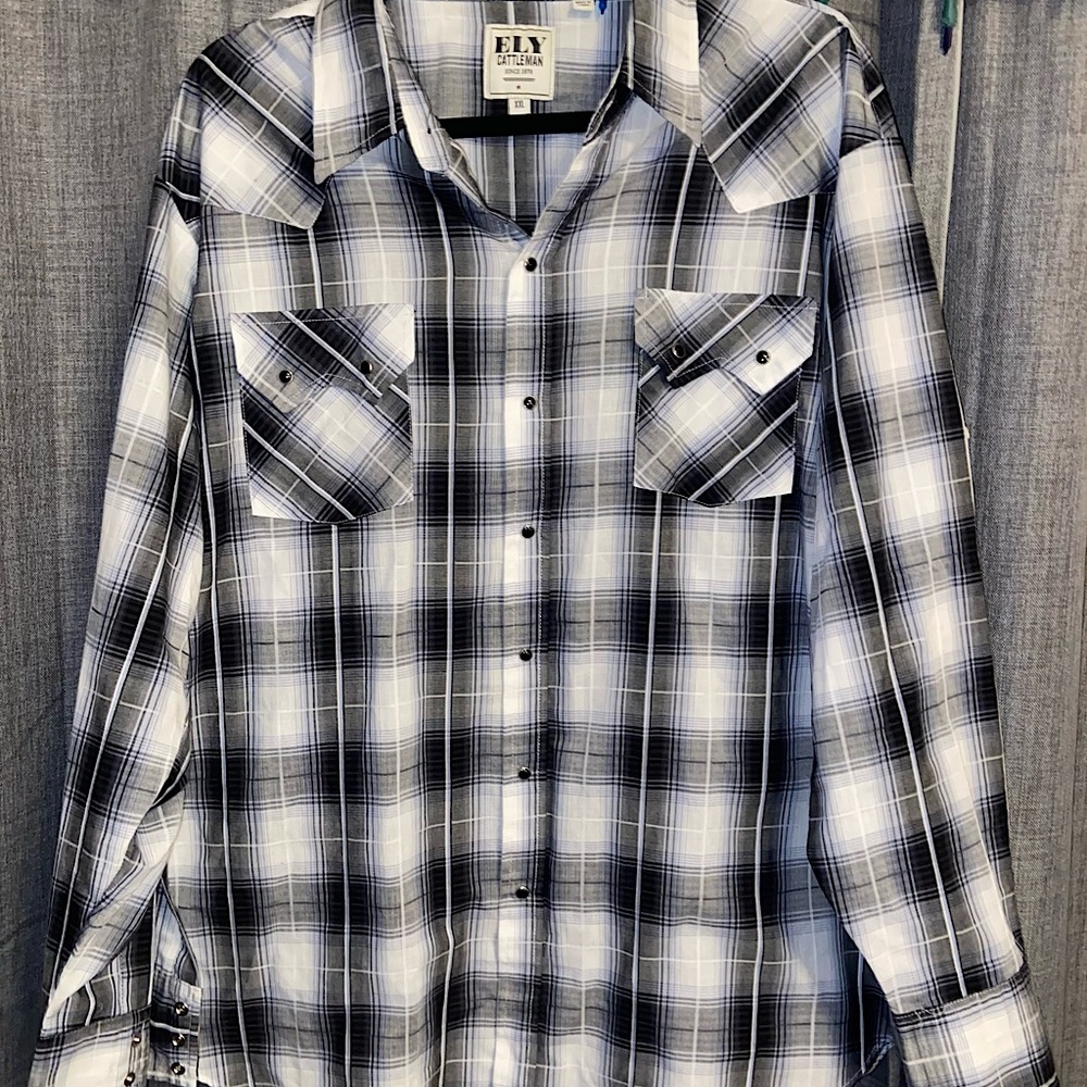 Men’s Ely Cattleman Flannel - Size XXL